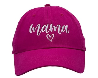 Adult "MAMA",Adults Embroidery baseball hat,Custom Gift for Mama,Trendy gift for mom,Mother’s Day gift,Gift for women