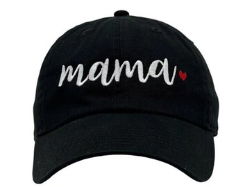 Embroidery "MAMA" Adult baseball hat, Custom Gift for Mama, Trendy gift for Mom, Mother’s Day gift, Gift for Mom