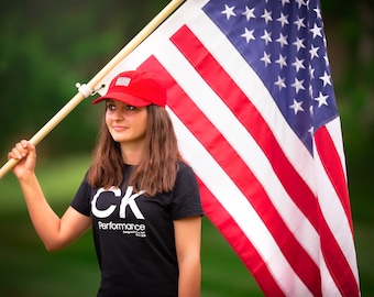 American Flag Baseball Cap USA for Men Women Teens | Embroidered Hat US Flag