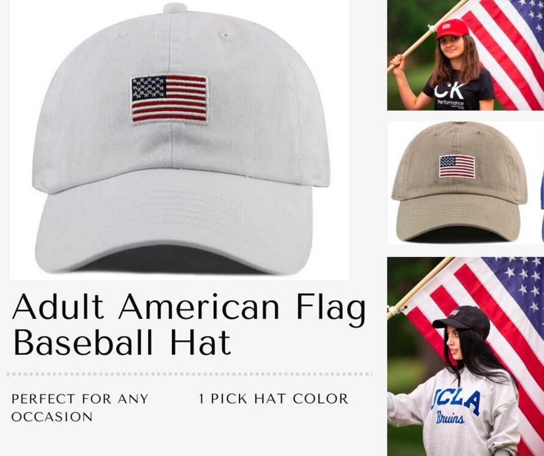 Patriotic American Eagle & Flag Baseball Cap - 3D Embroidery, Adjustable, Burgundy - View #8