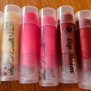 Moisturizing Lip Balm - All Natural -  Long Lasting - Party Favors