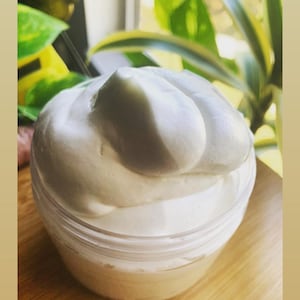 Cremige Körperbutter, feuchtigkeitsspendend, natürliche geschlagene Körperbutter, verbessert trockene Haut, Hautpflege