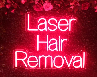 Neonreclame laserontharing: ledverlichting schoonheidssalon Decor