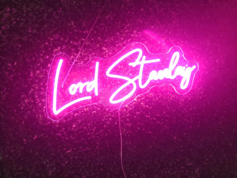 Custom Sign Handmade Neon Light Decor Wall Mount Neon Sign Etsy