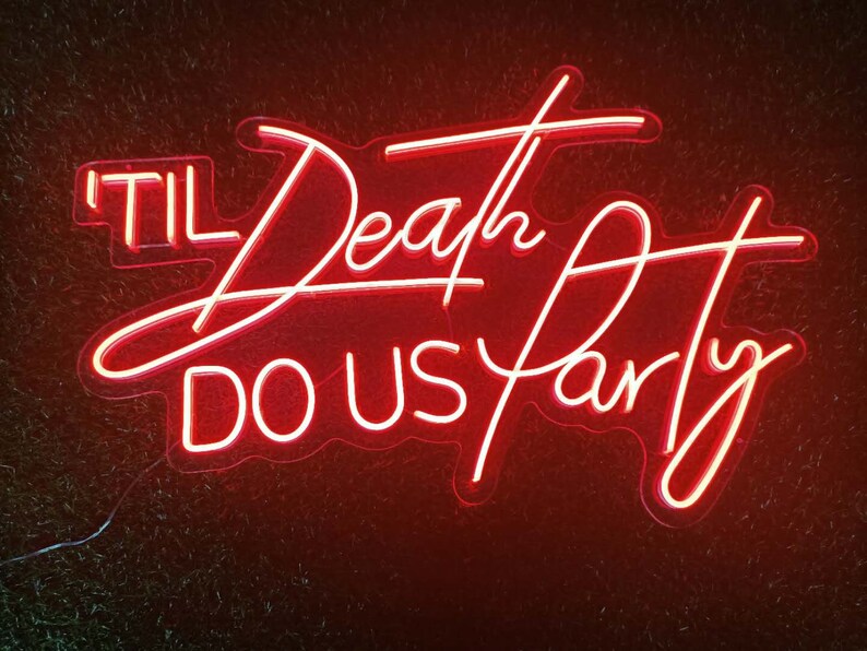 Wedding Custom LED Neon Sign Wedding Party Decor Signs