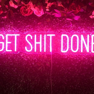 Haz las cosas bien, letrero de neón personalizado con citas inspiradoras para oficina, sala de estar, decoración del espacio de trabajo, dormitorio, gimnasio, sala de juegos, arte de pared, lámpara LED
