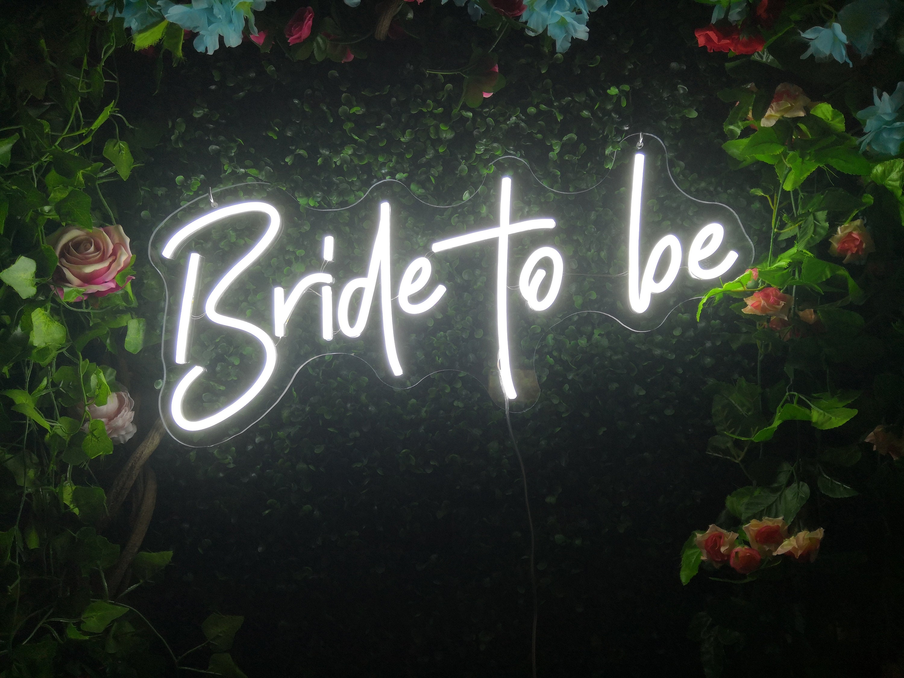 Bride To Be Neon Sign Bride Neon Sign Custom Wedding Neon Etsy