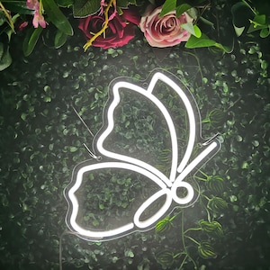 Butterfly Light Sign, Butterfly Neon Light, Butterfly Led Light Birthday Gifts, 3D Butterfly LED Sign Light Home Decor, Butterfly Sign Décor