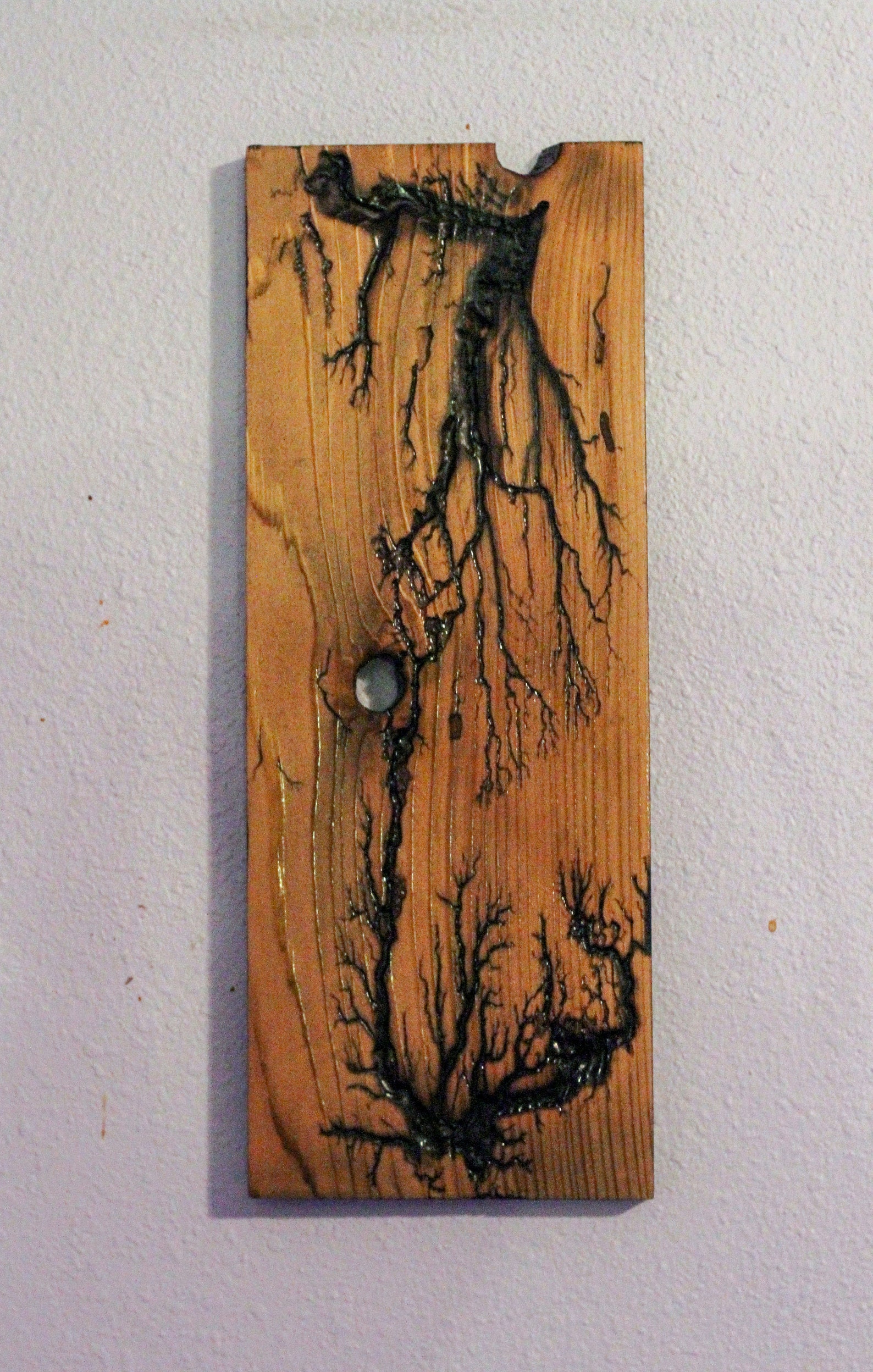 Lichtenberg wood burnings lightning on wood high voltage Etsy