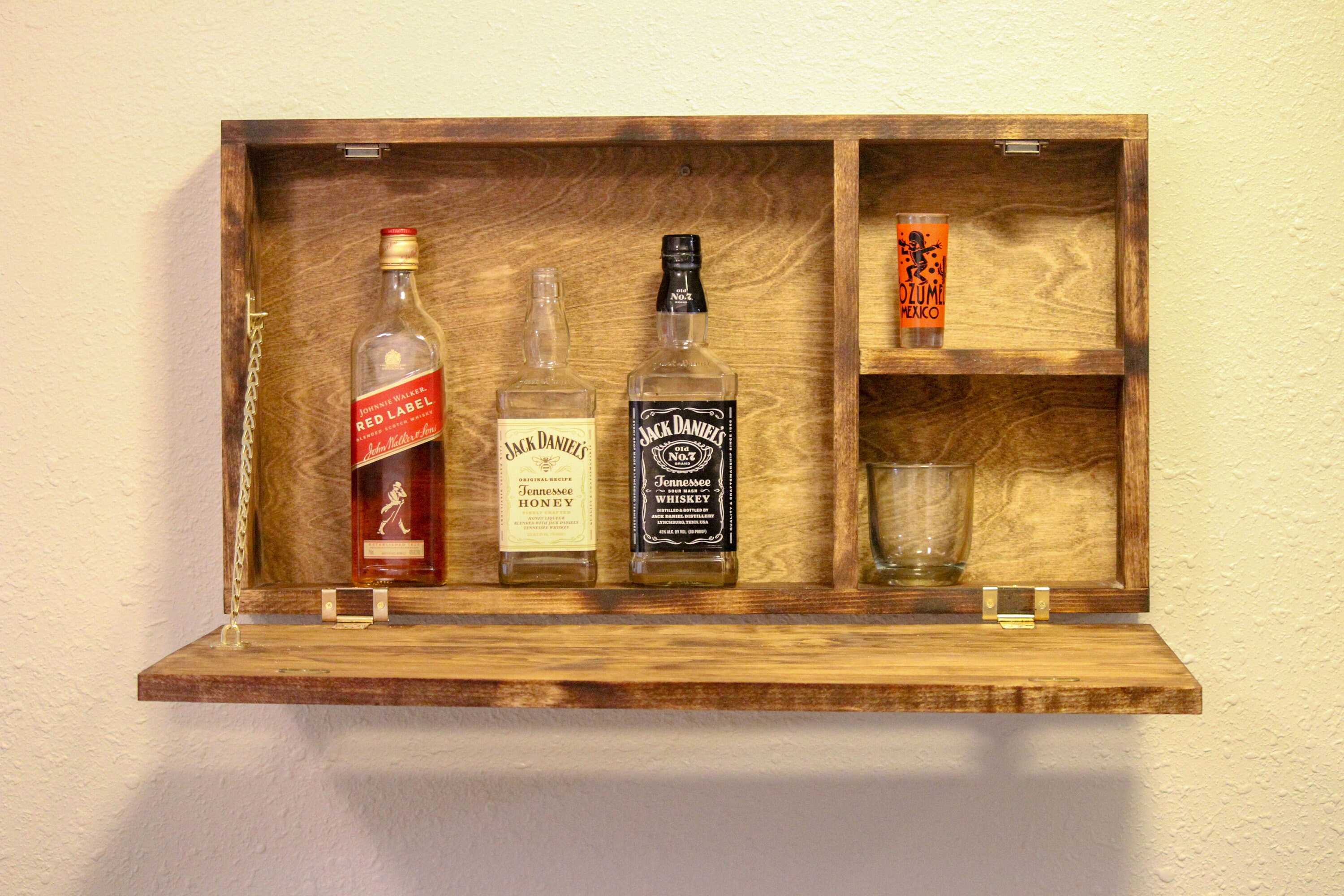 Wooden Liquor Box, Wooden Liquor Fathers Day Gift, Man Cave