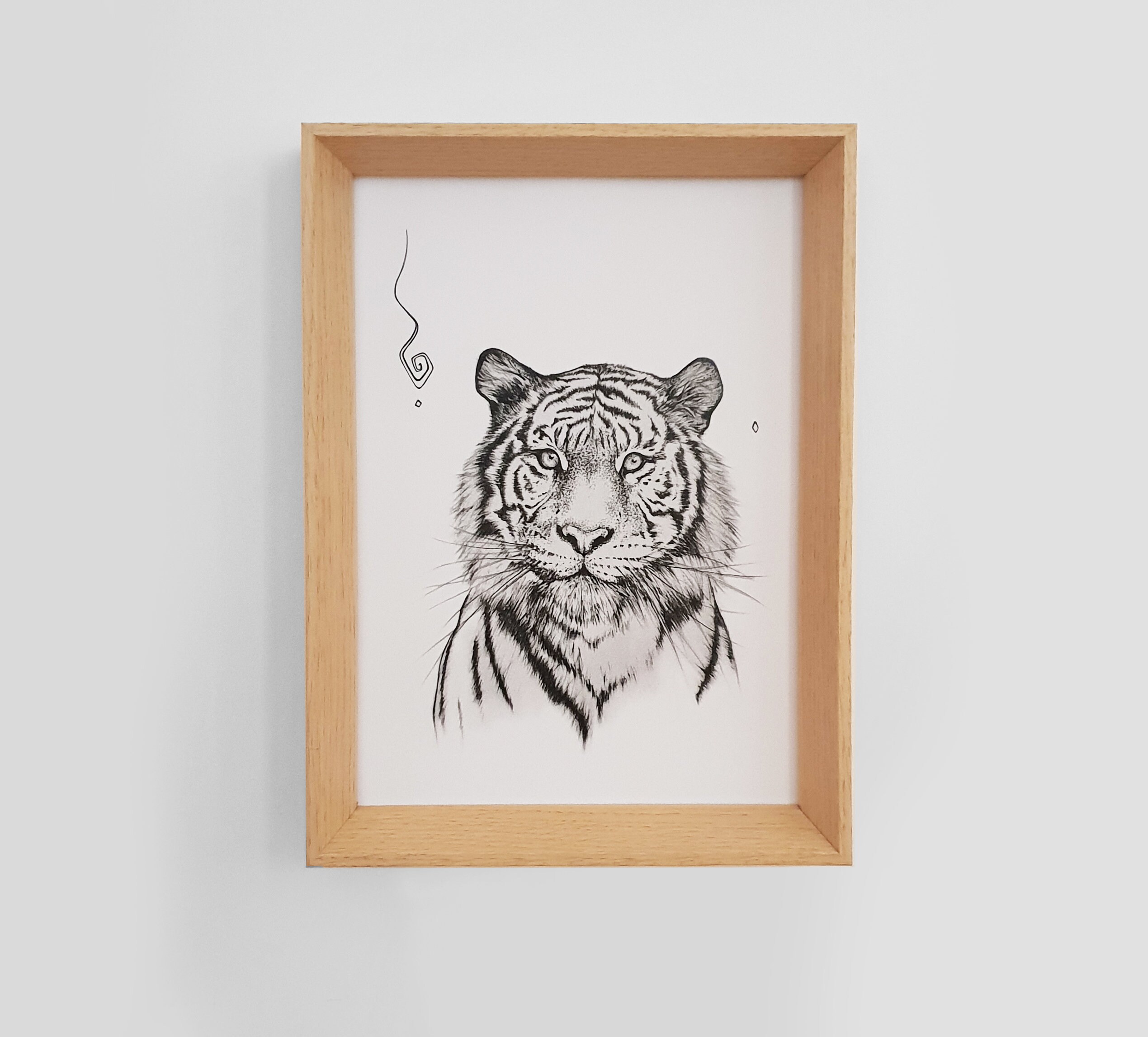 Impression Tigre A4 21x29, 7