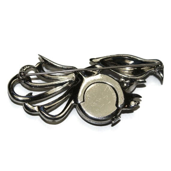Vintage Lapel Pin Watch, Vintage Bird Pin Watch, … - image 8