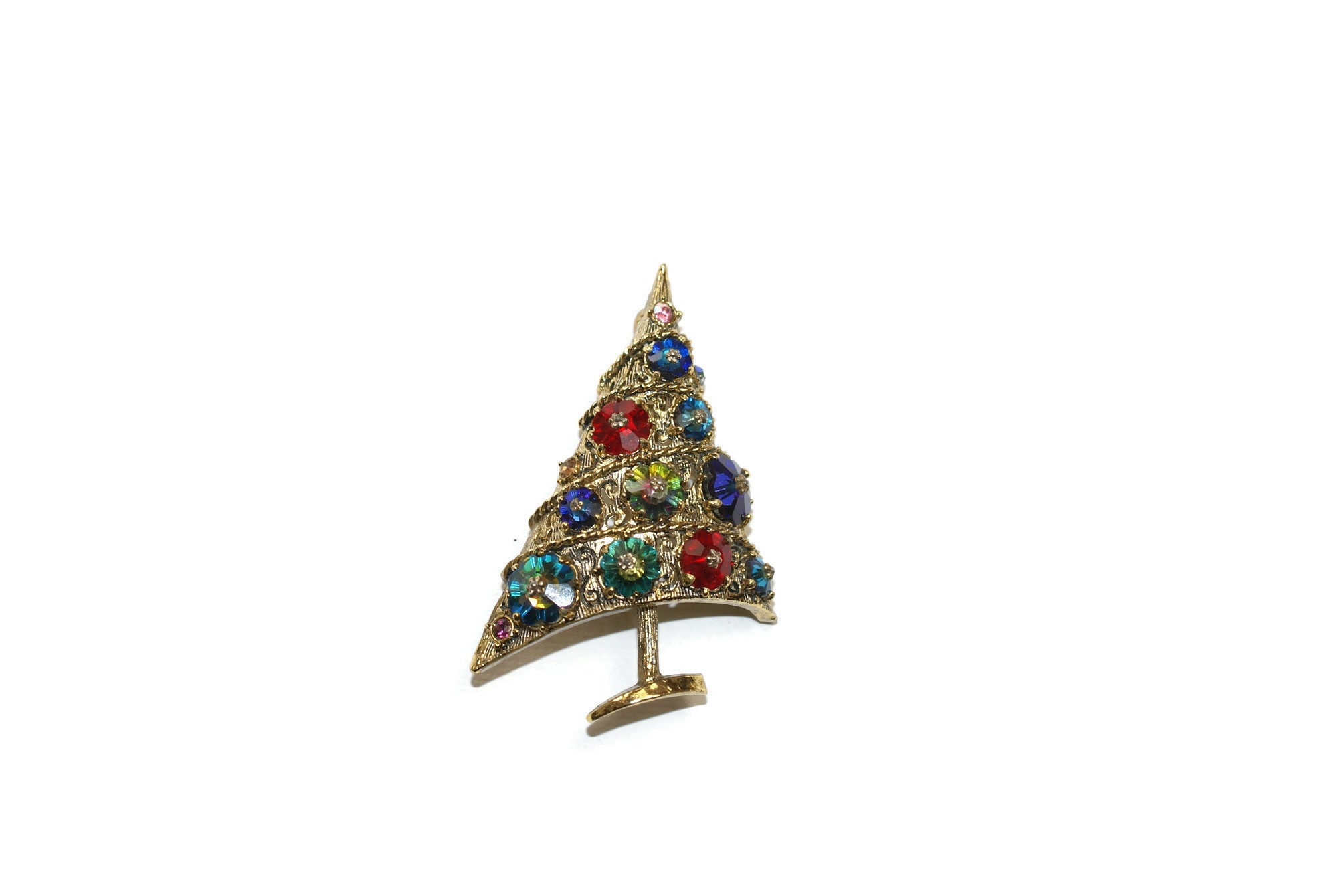 Weiss christmas on sale tree pin