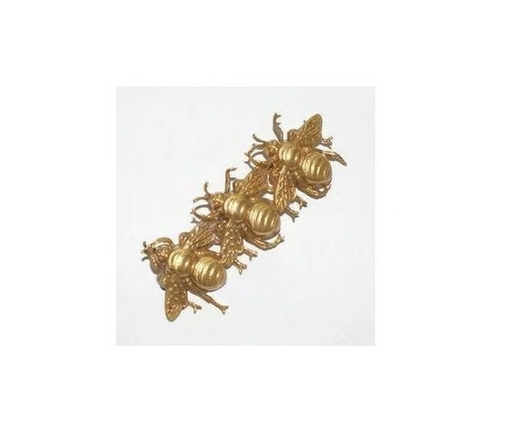 Joseff of Hollywood Three Bees Pin Brooch
