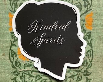 Anne of Green Gables Sticker: Kindred Spirits Vinyl Decal