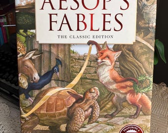 Fábulas de Esopo 2018. Edición clásica ilustrada por Charles Santore. Formato extragrande.