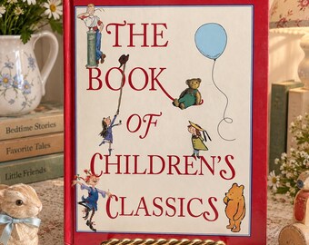 1997 The Book of Children’s Classics Hardcover Winnie the Pooh Peter Rabbit Madeline