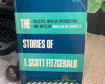 1951 Cuentos de F. Scott Fitzgerald Edición de bolsillo Scribner Library Malcolm Cowley Editor
