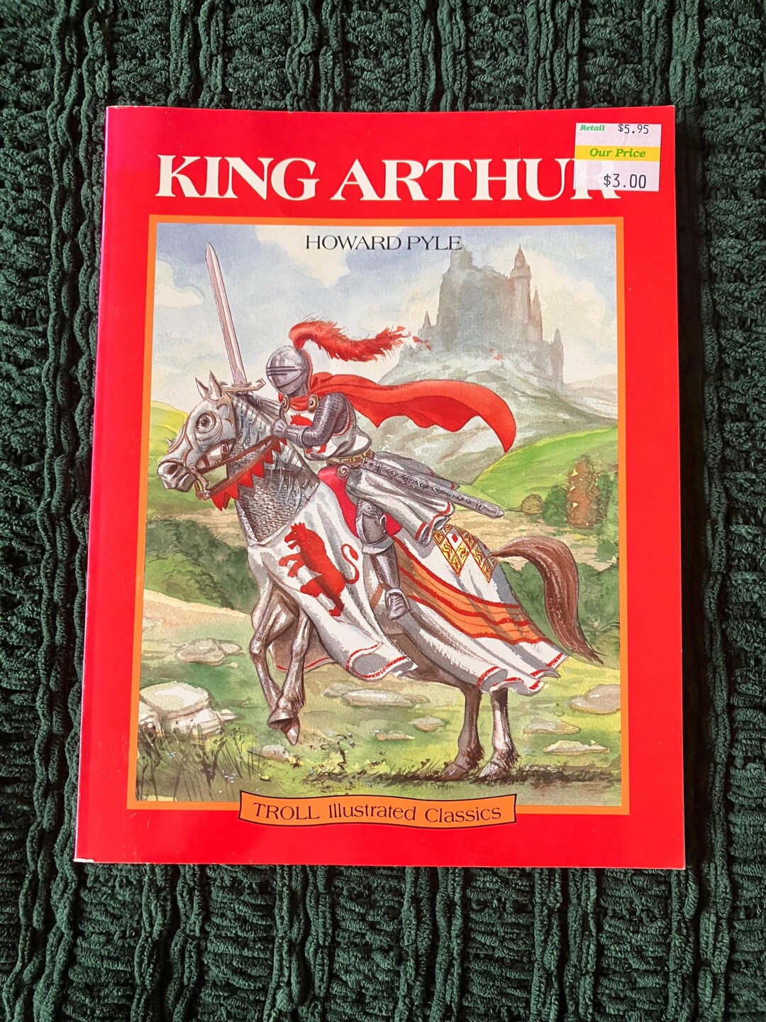 1988 King Arthur by Howard Pyle – Troll Illustrated Classic - Etsy