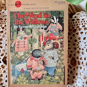Vintage 1969 Wind in the Willows Paperback - Dell Yearling Edition