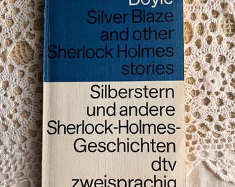 1982 Silver Blaze y otros relatos de Sherlock Holmes, Arthur Conan Doyle Inglés Alemán Bilingüe