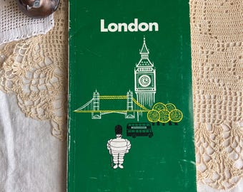 Guía turística Michelin de Londres de 1983