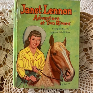 Vintage Janet Lennon Children&#39;s Book: Adventure at Two Rivers, 1961