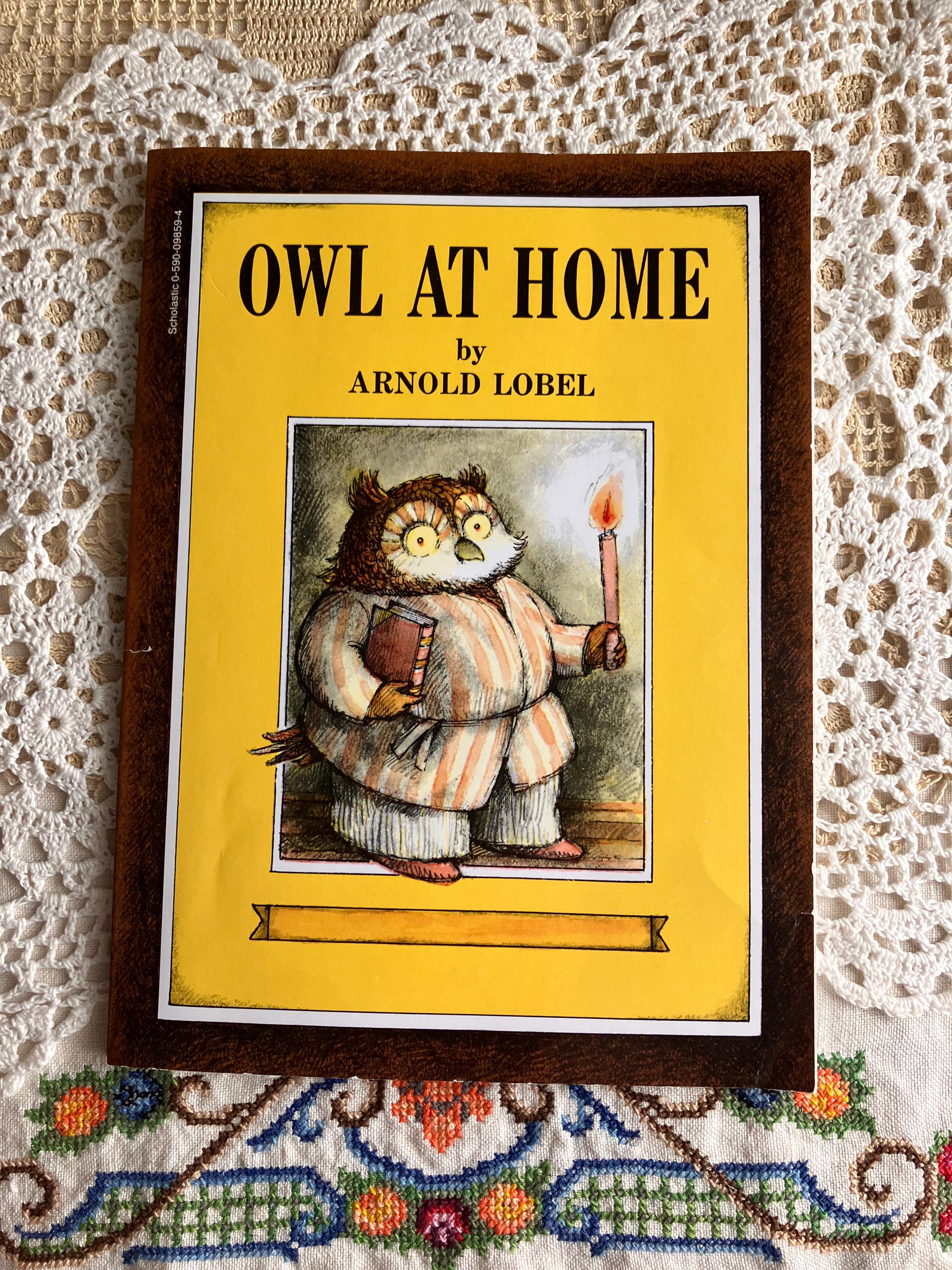 1975 Owl at Home by Arnold Lobel, scholastic