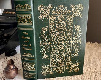 1982. Historia y cura de las enfermedades. William Heberden, M.D. Tapa dura. Colección Clásicos de la Medicina.