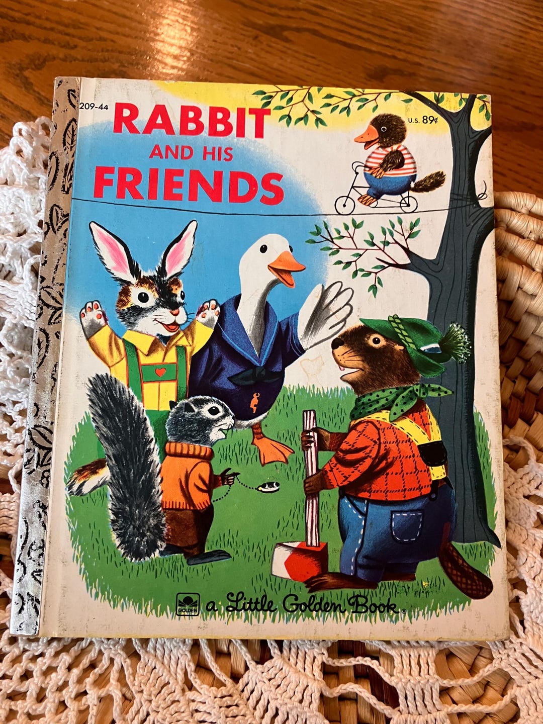 Meet The Rabbit Book Vintage 1982 Rabbit and His Friends, A Little Golden Book - Etsy