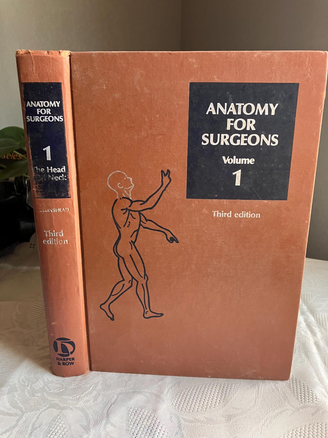 1982 Anatomy for Surgeons Volume 1 the Head and Neck, by W. Henry ...