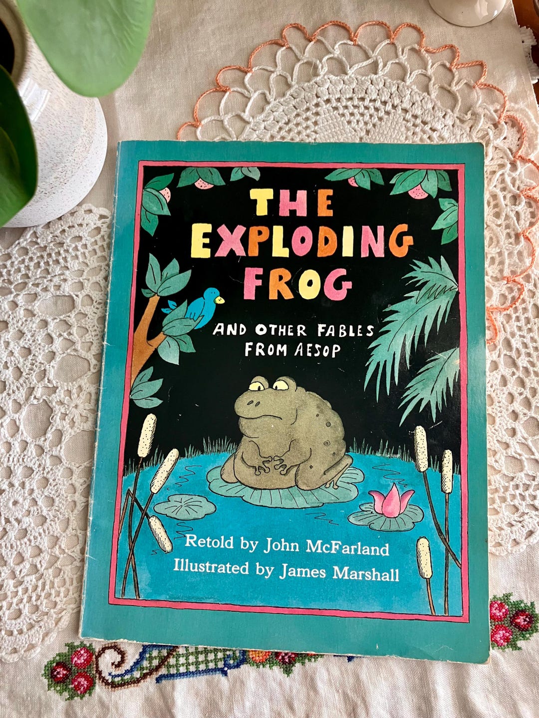 1981 the Exploding Frog & Other Fables From Aesop | John Mcfarland ...