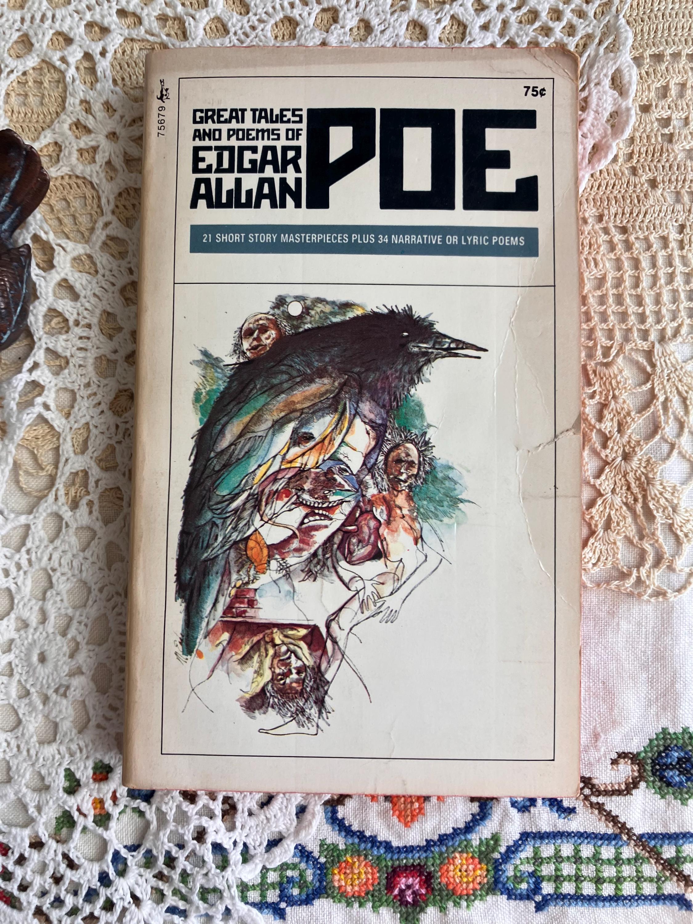 Edgar Allan Poe Tales Poems Vintage Paperback (1973) - Etsy