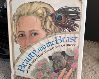 1989 La Bella y la Bestia Jan Brett