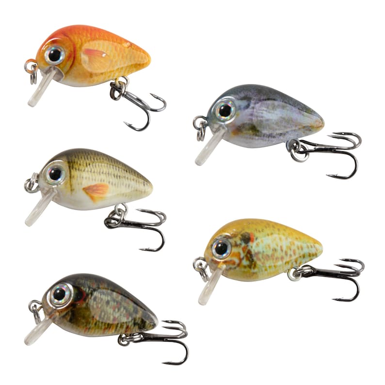 5 Pcs Lifelike Fishing Lures for Bass Trout Top Water Slow Sinking Durable Swimbaits for Fishing Lovers Fishing Tackle Kits