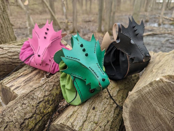 Medium Dragon Hoarding Bag of holding Dice bag