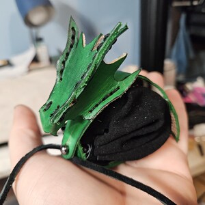 Baby dragon dice pouch