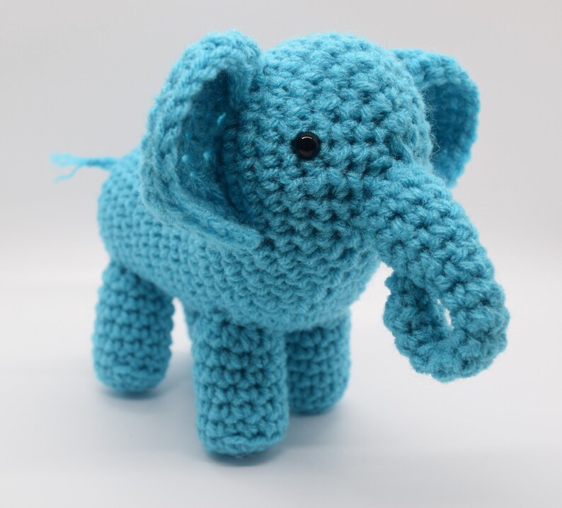 Crochet Elephant Etsy