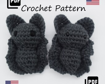 Mini Crochet Bat Pattern