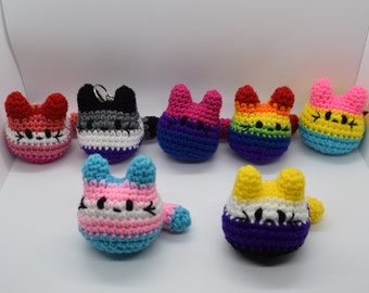 Chibi Crochet LGBTQ+ Pride Kitties