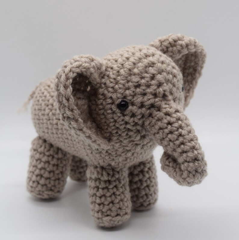 Crochet Elephant Etsy
