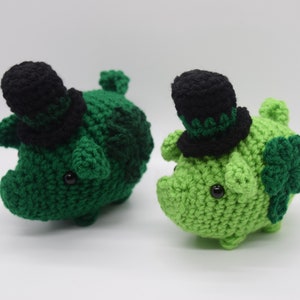 Mini Crochet Lucky Pigs