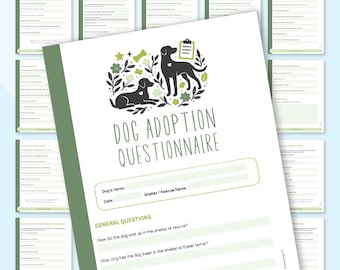 Vragenlijst voor hondenadoptie: afdrukbare en invulbare checklist om de perfecte pup te vinden