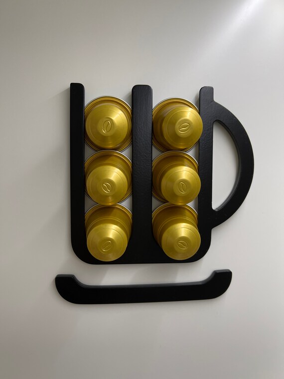 Coffee Cup Nespresso 6 Capsules Holder Etsy