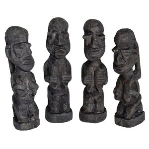 Esu talisman, Mini talisman, Esu, Pocket talisman, Talisman, Mini esu, Santeria, Lucumi, Figurine, Carving, Charm, Eshu, Esu statue