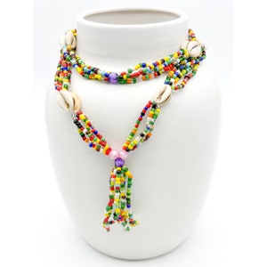 Ileke Egungun, Egungun necklace, Eleke eegun, Ileke eegun, Eleke egungun, Ileke orisha , Santeria, Lucumi, Eegun necklace, Eleke de eegun