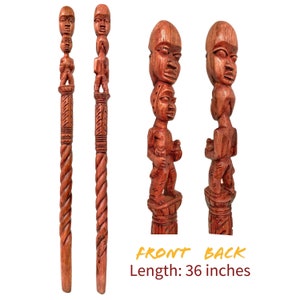 Eggun stick, Eegun, Baston muerto, Egungun staff, Baston de Eggun,Ancestral staff, Spiritual staff. We have only last 3 pictures in stock.
