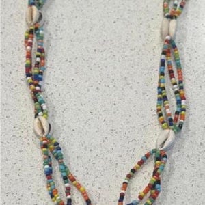 Egungun cowrie shell necklace. Egbe cowrie shell necklace