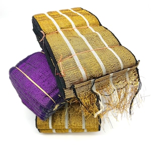Two Tone Aso Oke, Ipele and Gele, Fila set, Aso ebi Aso Oke, Nigerian traditional scarf, African scarf, Gele, African headwrap, Aso oke