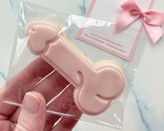 Hen party favours, hen do biscuits, stag do cookies, novelty willy party favours